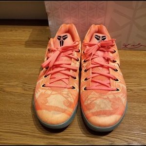 Kobe 9 mango colored